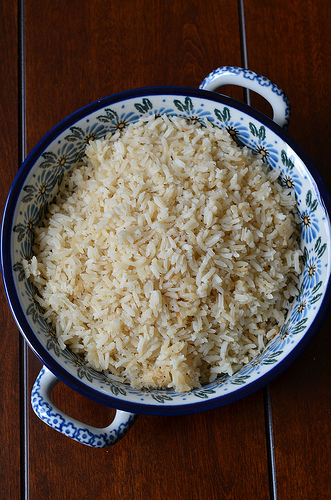 Garlic Rice Pilaf - Easy Recipes for Family Time - Seeded At The Table