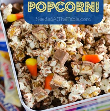 Chocolate Candy Bar Popcorn