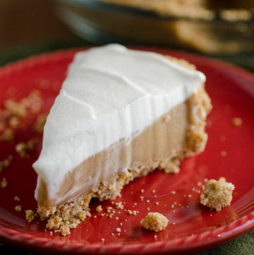 Butterscotch Pretzel Crust Pie