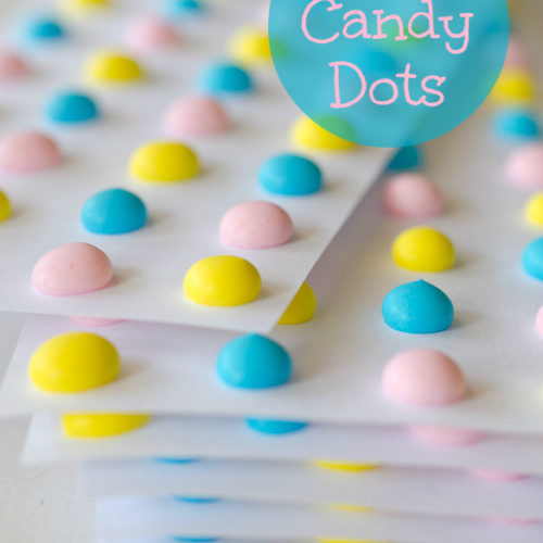 Homemade Candy Buttons  Free printable template - Popsicle Blog