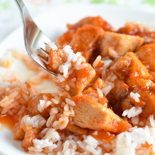 Crock-Pot Sweet and Sour Chicken (4 Ingredient Meal) Recipe - The Cookie  Rookie®