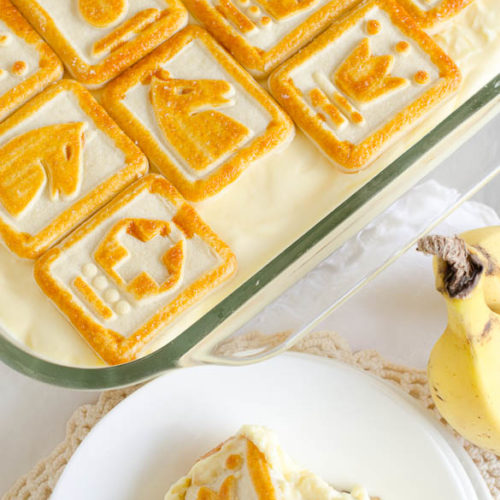 Chessmen Cookies Banana Pudding