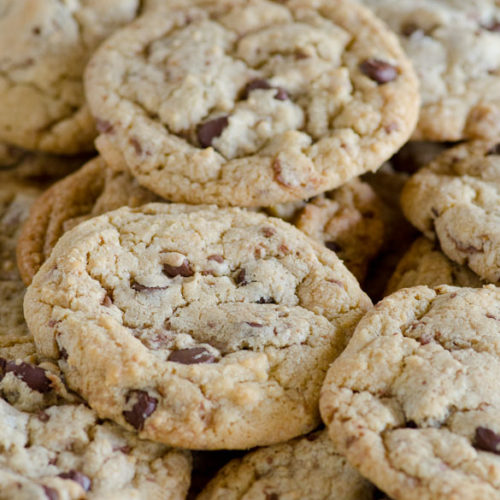 Brown Butter Toffee and Chocolate Chip Cookies