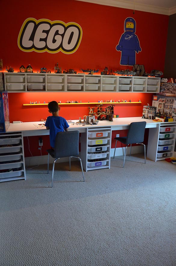Lego Room And Lego Desk