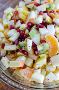 Winter Fruit Salad with Honey-Lemon Poppy Seed Dressing - Easy Recipes ...