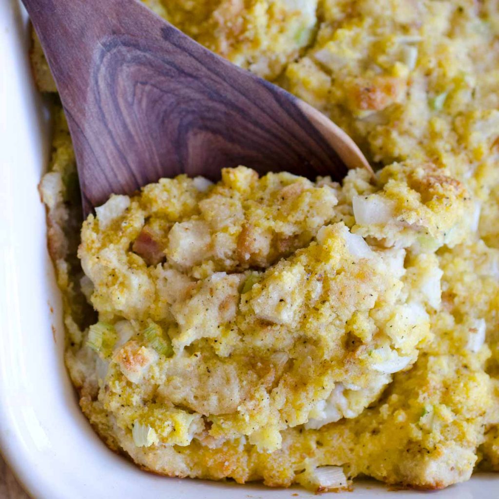 Easy Cornbread Dressing Use Jiffy Or Homemade Your Choice 
