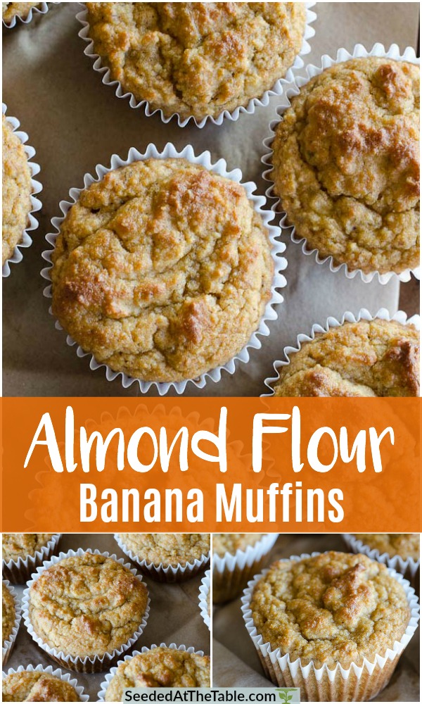 Almond Flour Banana Muffins