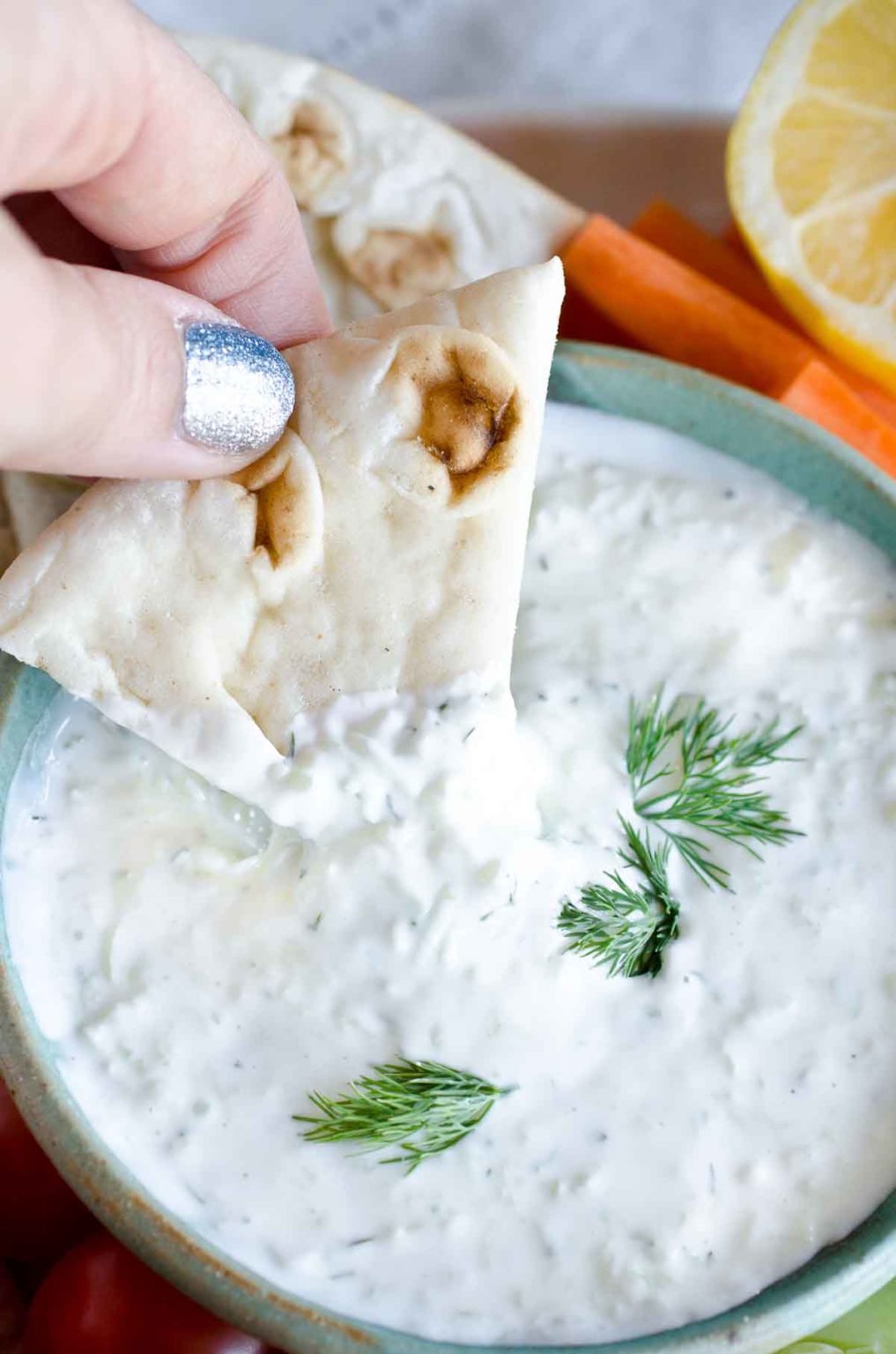 Tzatziki - how do YOU pronounce it? Easier to make than it is to say!