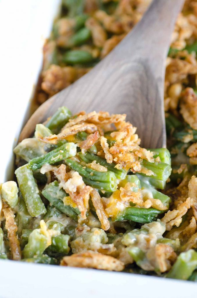 Easy Green Bean Casserole - Make for Thanksgiving and Christmas!