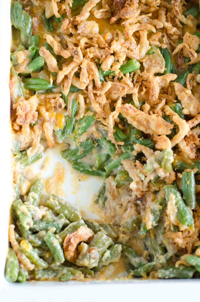 Easy Green Bean Casserole - Make for Thanksgiving and Christmas!