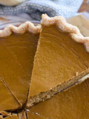 slice of pumpkin pie recipe