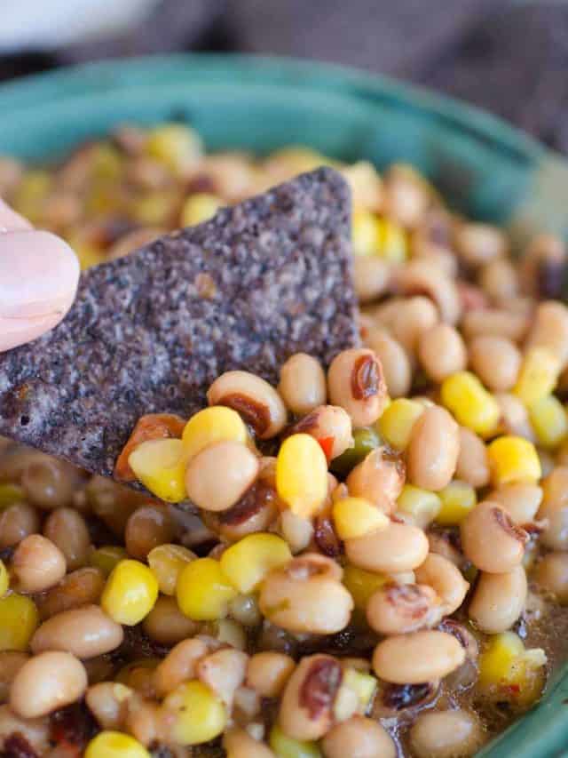 New Years Black Eyed Peas Dip - Easy Recipes for Family Time - Seeded ...