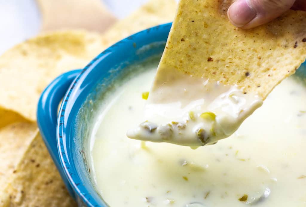 White Queso Cheese Dip 4 Ingredients 5 Minutes Video 8197