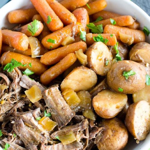 Crock Pot Balsamic Pot Roast