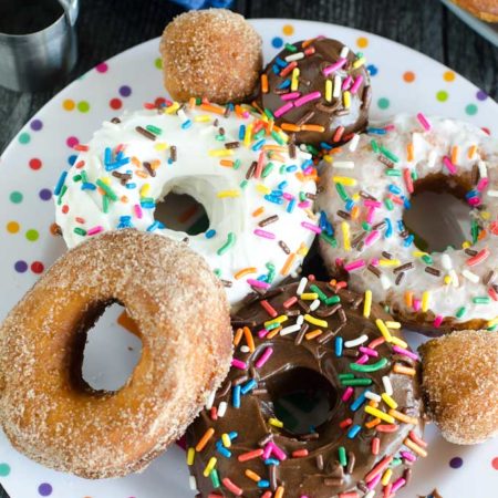 Canned Biscuit Donuts - The easiest homemade donut recipe!