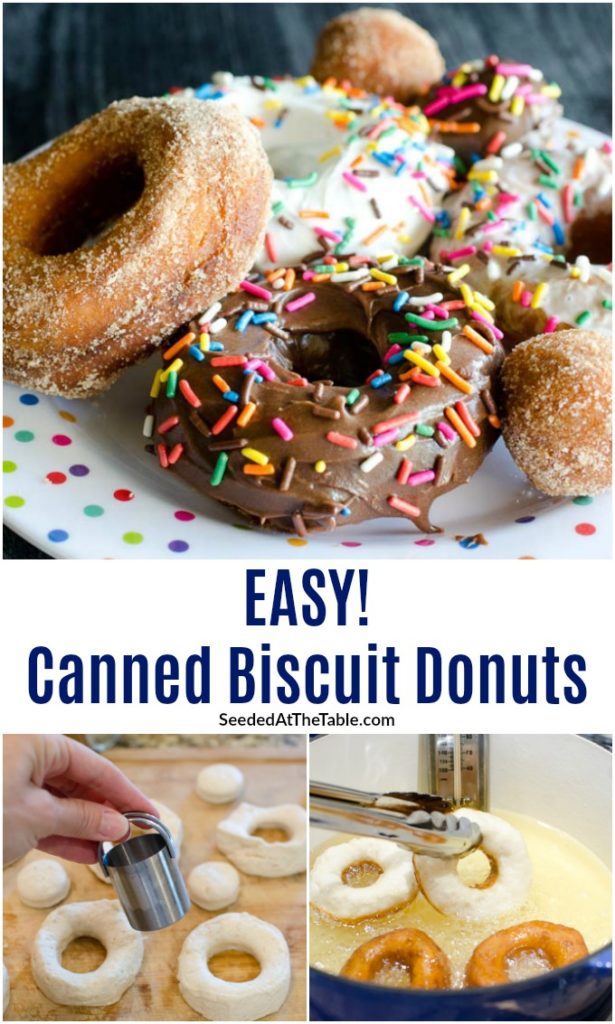 Canned Biscuit Donuts - The easiest homemade donut recipe!