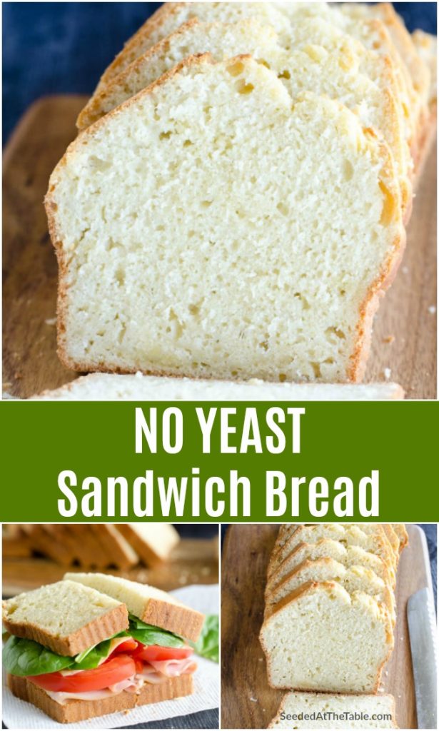 Homemade Sandwich Bread Without Yeast