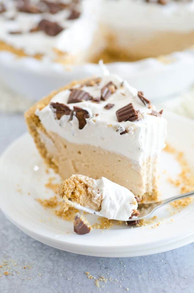 Peanut Butter Pie Recipe - Easy Creamy and DREAMY!