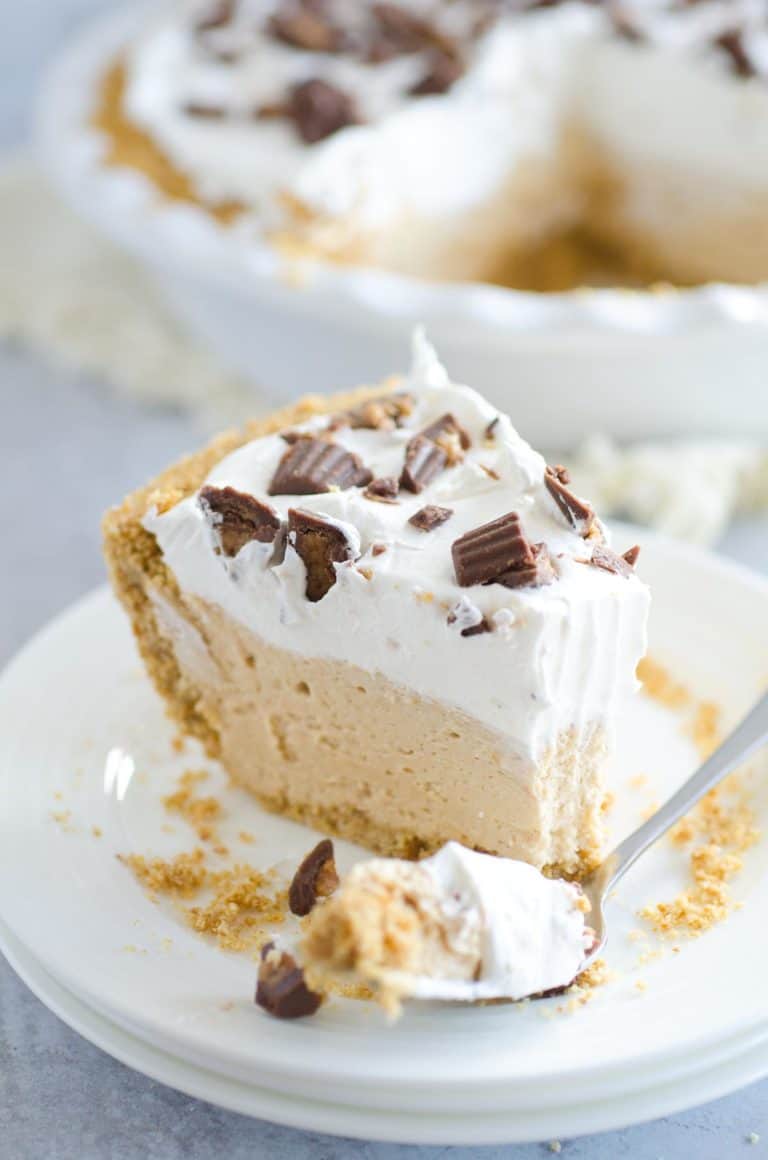 Peanut Butter Pie Recipe - Easy Creamy and DREAMY!