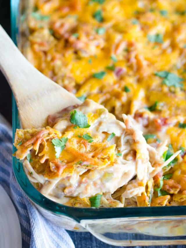 Cheesy Chicken Dorito Casserole Story - Easy Recipes For Family Time ...