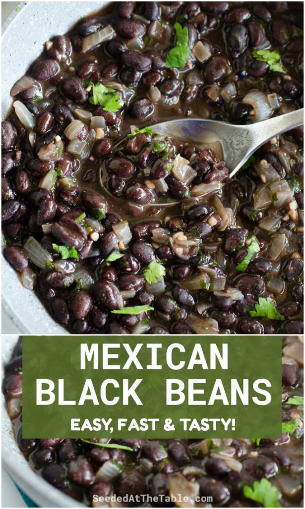 Easy Mexican Black Beans Recipe