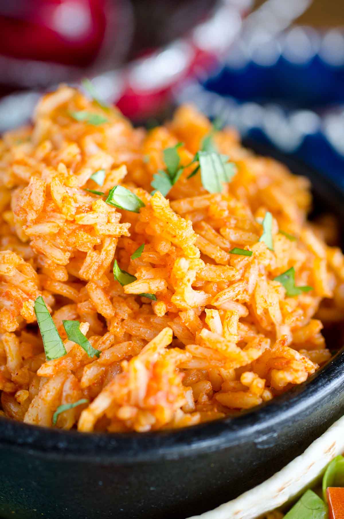 cooked mexican rice