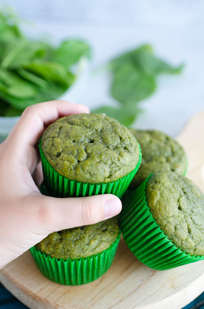 Spinach Banana Oat Blender Muffins at victorcleary blog