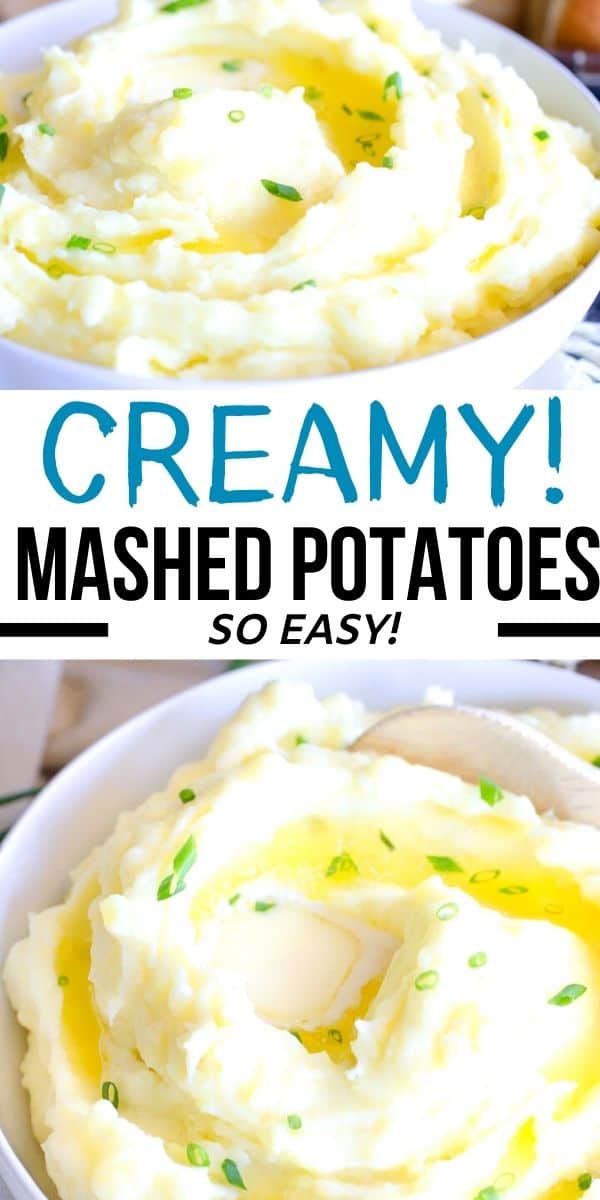 Creamy Mashed Potatoes - Easy for Thanksgiving and Christmas!