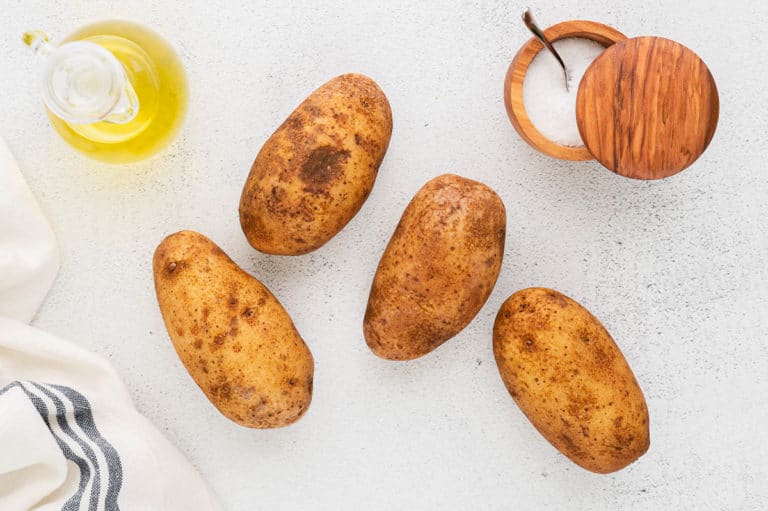 How to Bake Potatoes in the Oven - Crispy skin with fluffy inside!