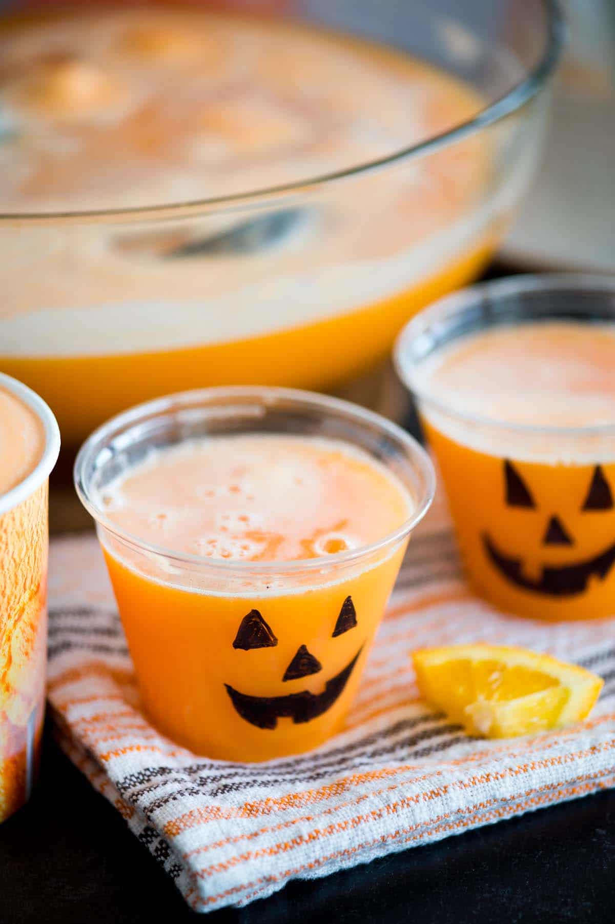 Halloween Party Punch | Non-alcoholic, kid-friendly recipe!